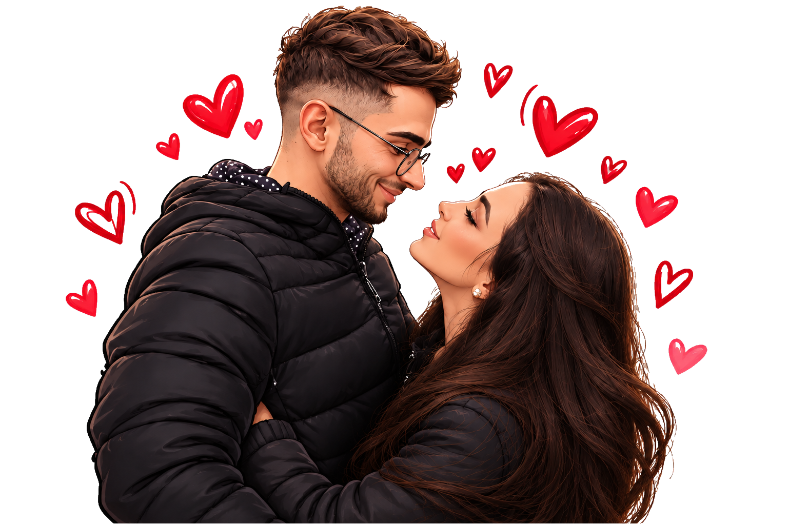 Romantic couple